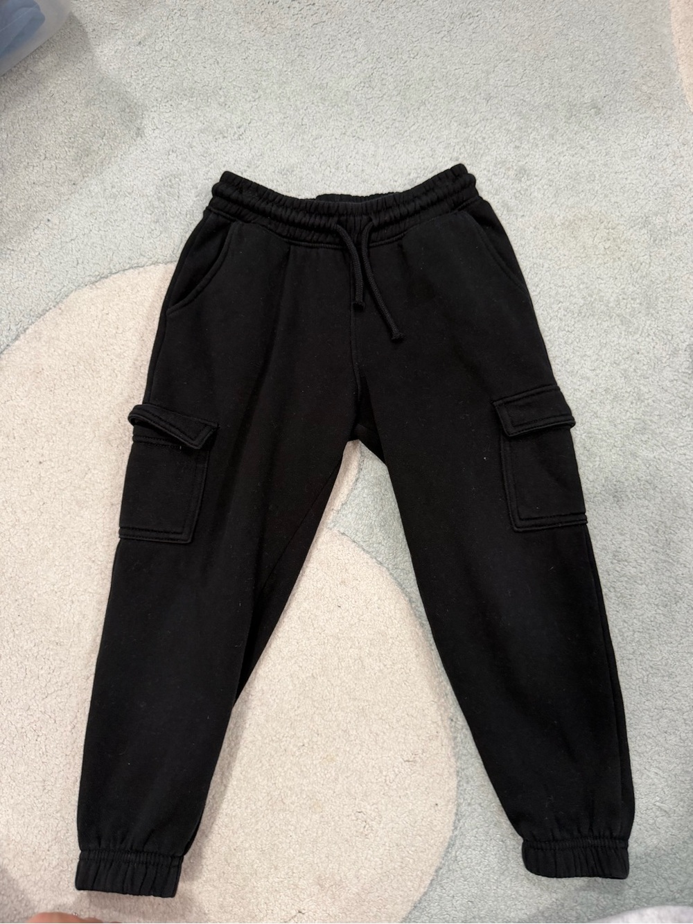 H&M toddler 5T Black Cargo Jogger Pants